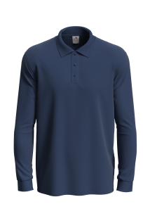 Stedman 3400 Polo Long Sleeve (Navy Blue) NAV